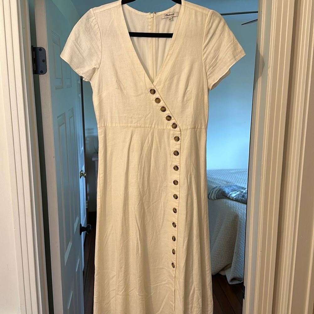Madewell button up dress